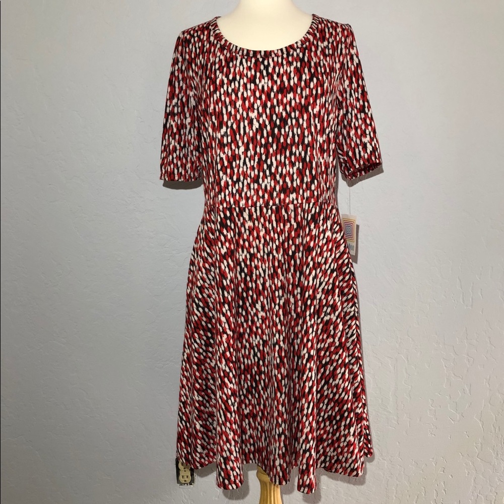 LuLaRoe “Nicole” A-line Dress